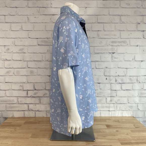 Ralph‎ Lauren Polo Golf Shirt Men's XL Polo Short Sleeve Blue Golf Sports NWT - Picture 7 of 13